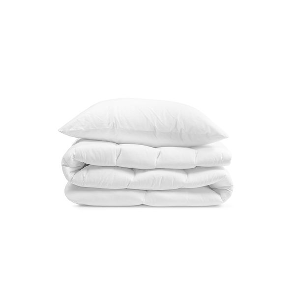 3-Piece White Queen Comforter Set