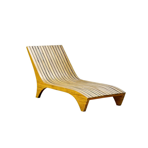 Wooden Sun Lounger